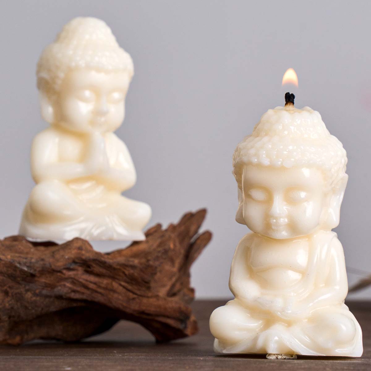 Zen Candle Supplies - قالب سيليكون ثلاثي الأبعاد على شكل