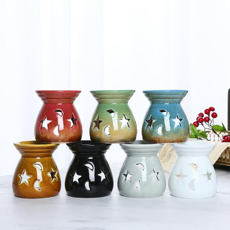 Candle Supplies Fragrance Oil - فرن التحول الخزف جوفاء نجمة القمر