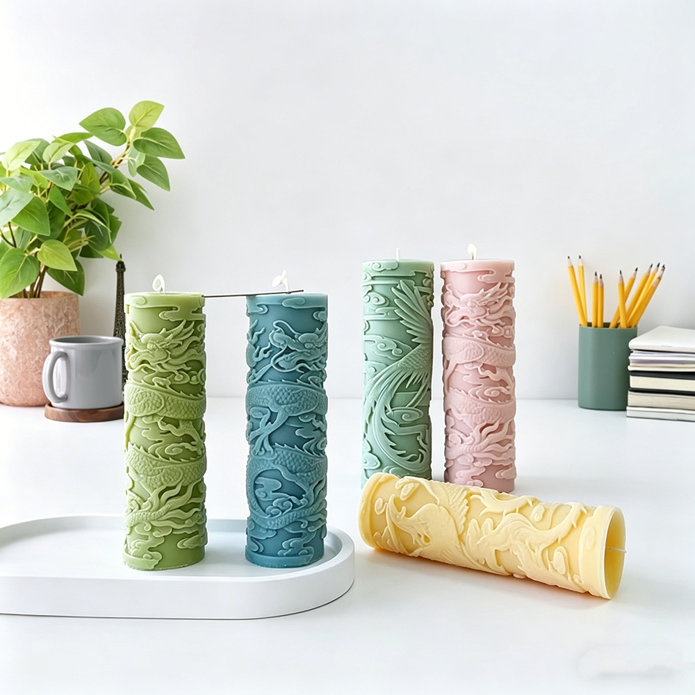 التنين فينيكس النقش اسطوانة شم - مراجعة Candle Supplies Phoenix وسعره