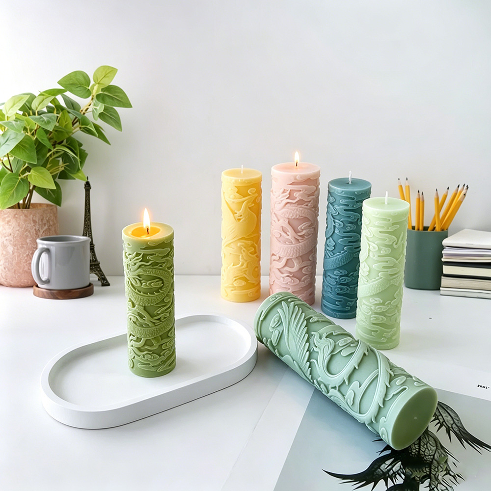 التنين فينيكس النقش اسطوانة شم - مراجعة Candle Supplies Phoenix وسعره
