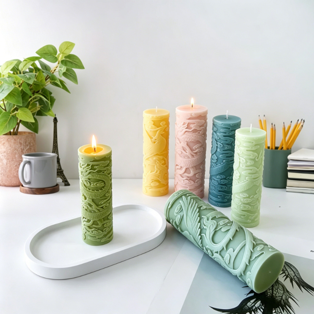 التنين فينيكس النقش اسطوانة شم - مراجعة Candle Supplies Phoenix وسعره