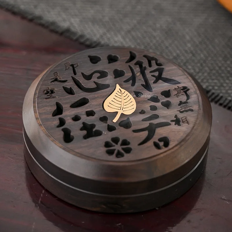 صندوق بخور مستدير من خشب الصند - مراجعة Zen Candle Supplies وسعره