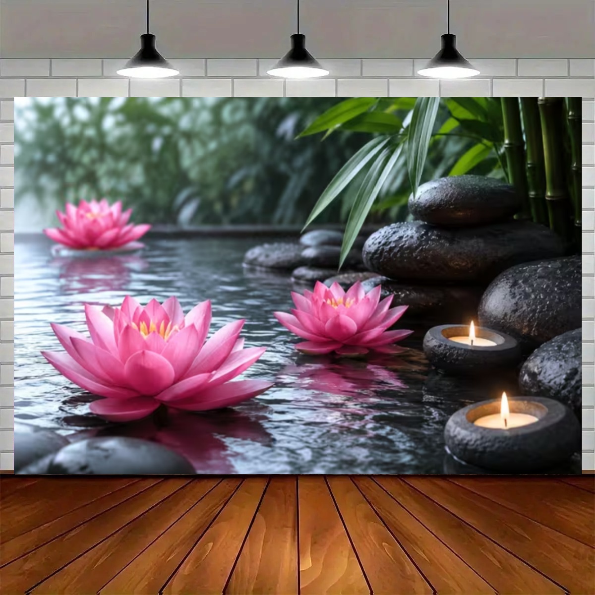 خلفية تصوير أنيقة بتصميم زهرة  - مراجعة Zen Candle Supplies وسعره
