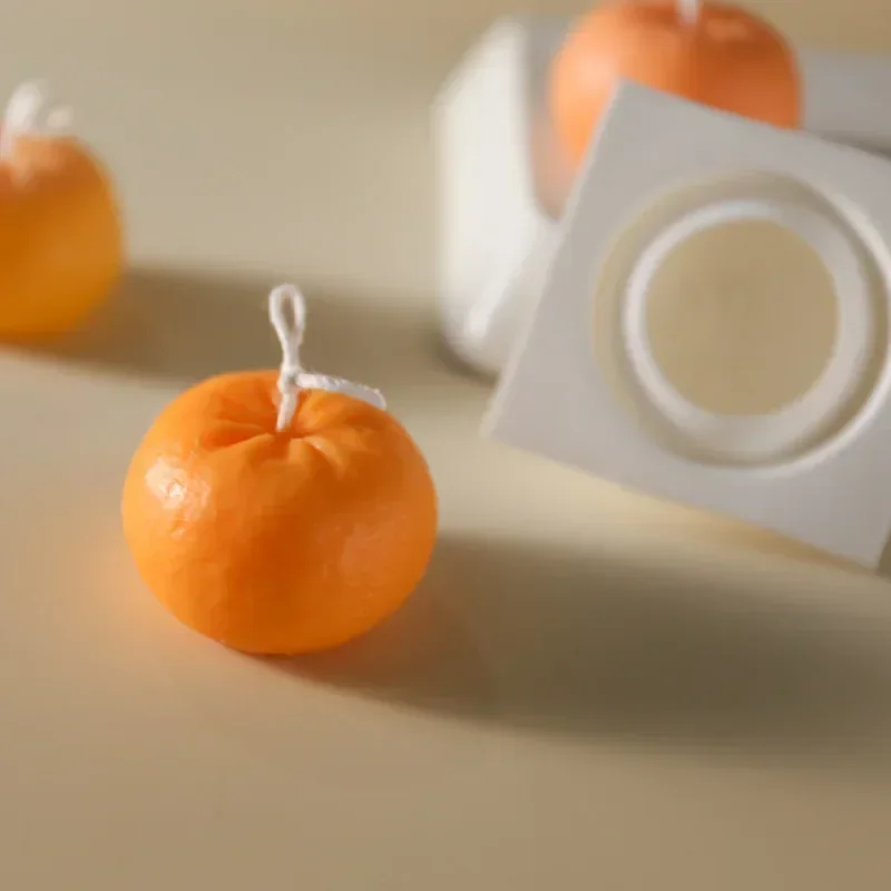 الإبداعية شكل برتقالي شمعة قال - مراجعة Candle Making Supplies Usa وسعره