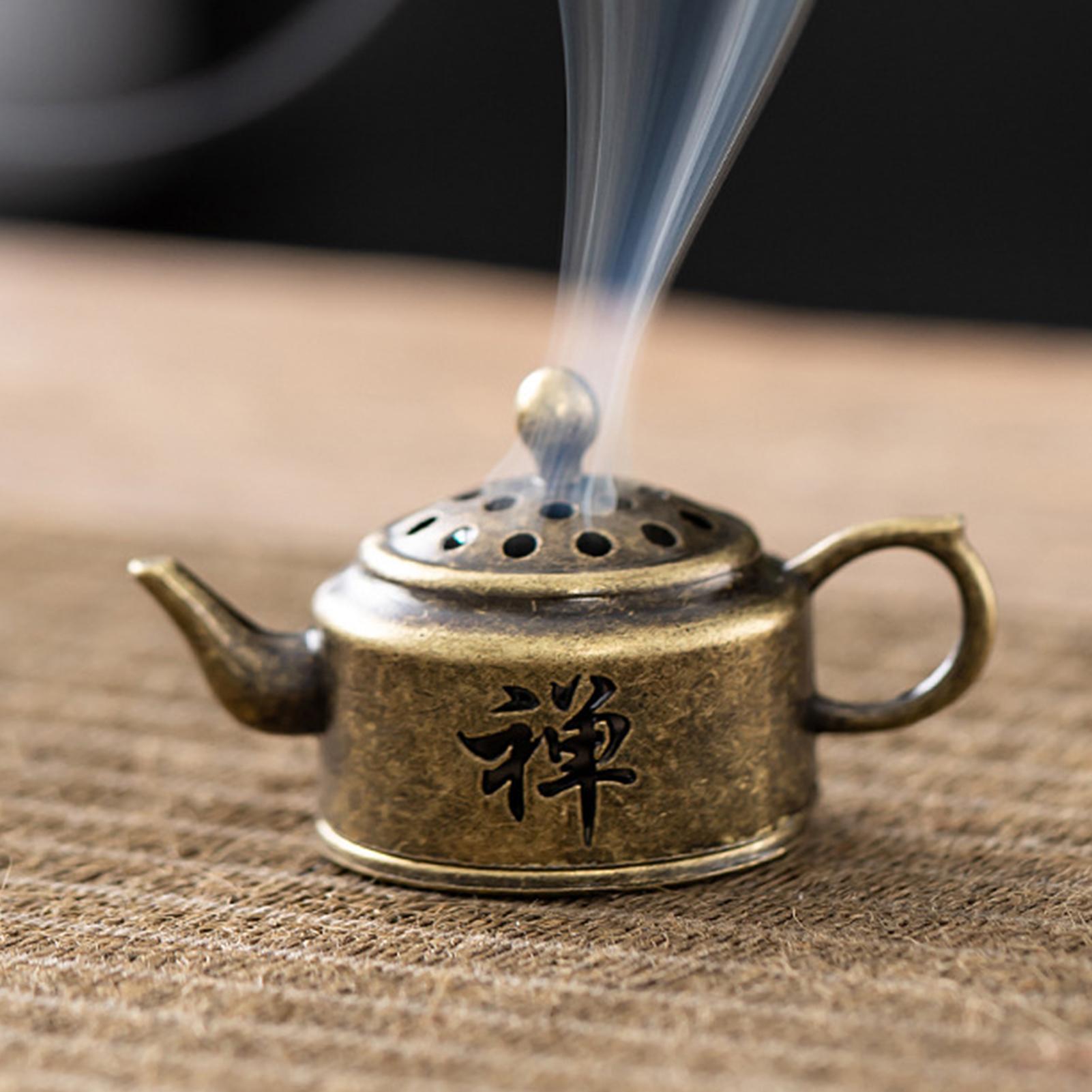 مبخرة معدنية صغيرة بتصميم عتيق - مراجعة Zen Candle Supplies وسعره