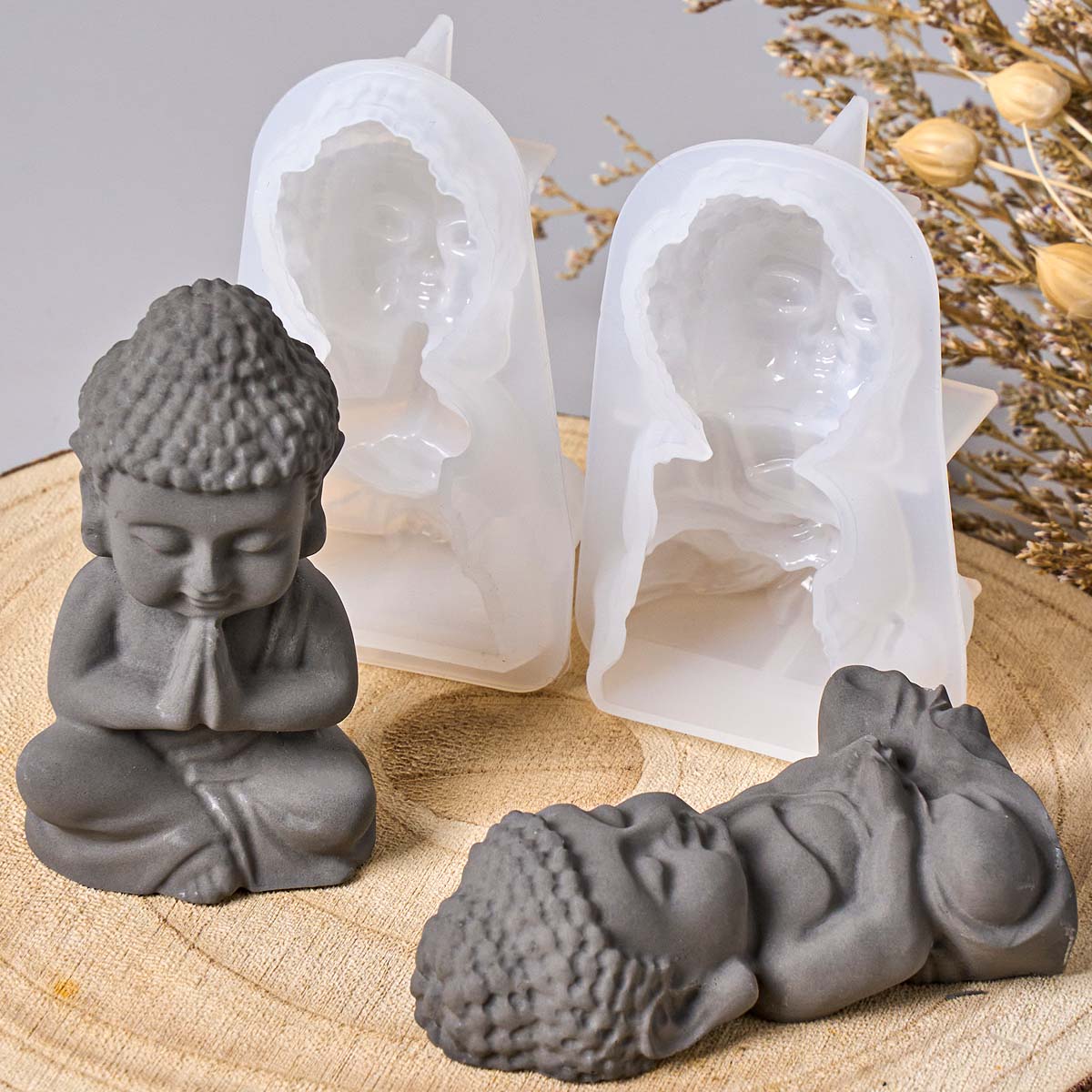 قالب سيليكون ثلاثي الأبعاد على - مراجعة Zen Candle Supplies وسعره