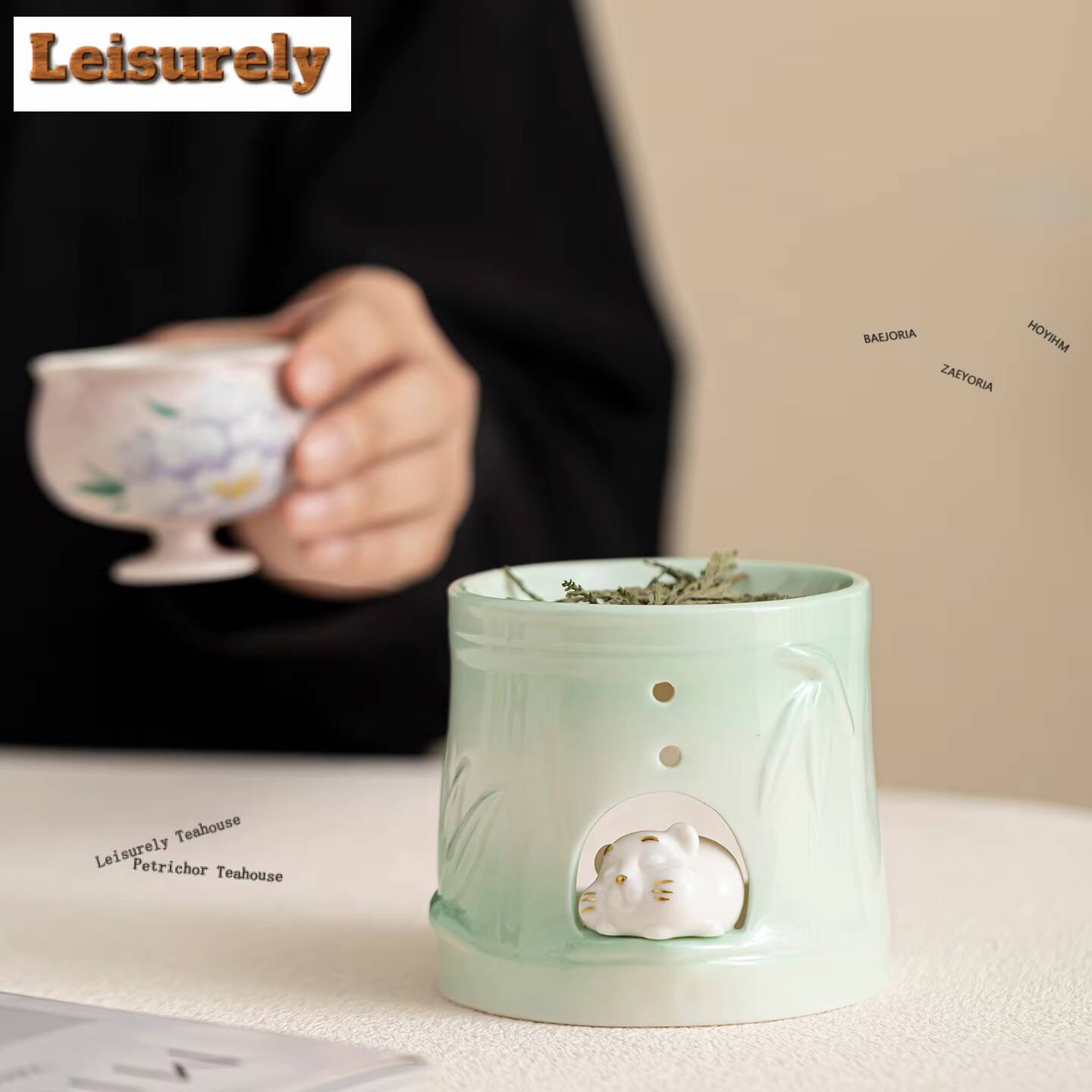 حامل بخور من الخيزران على شكل  - مراجعة Zen Candle Supplies وسعره
