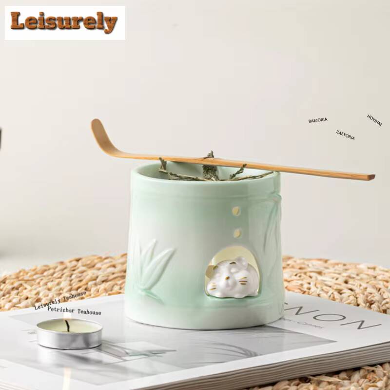 حامل بخور من الخيزران على شكل  - مراجعة Zen Candle Supplies وسعره