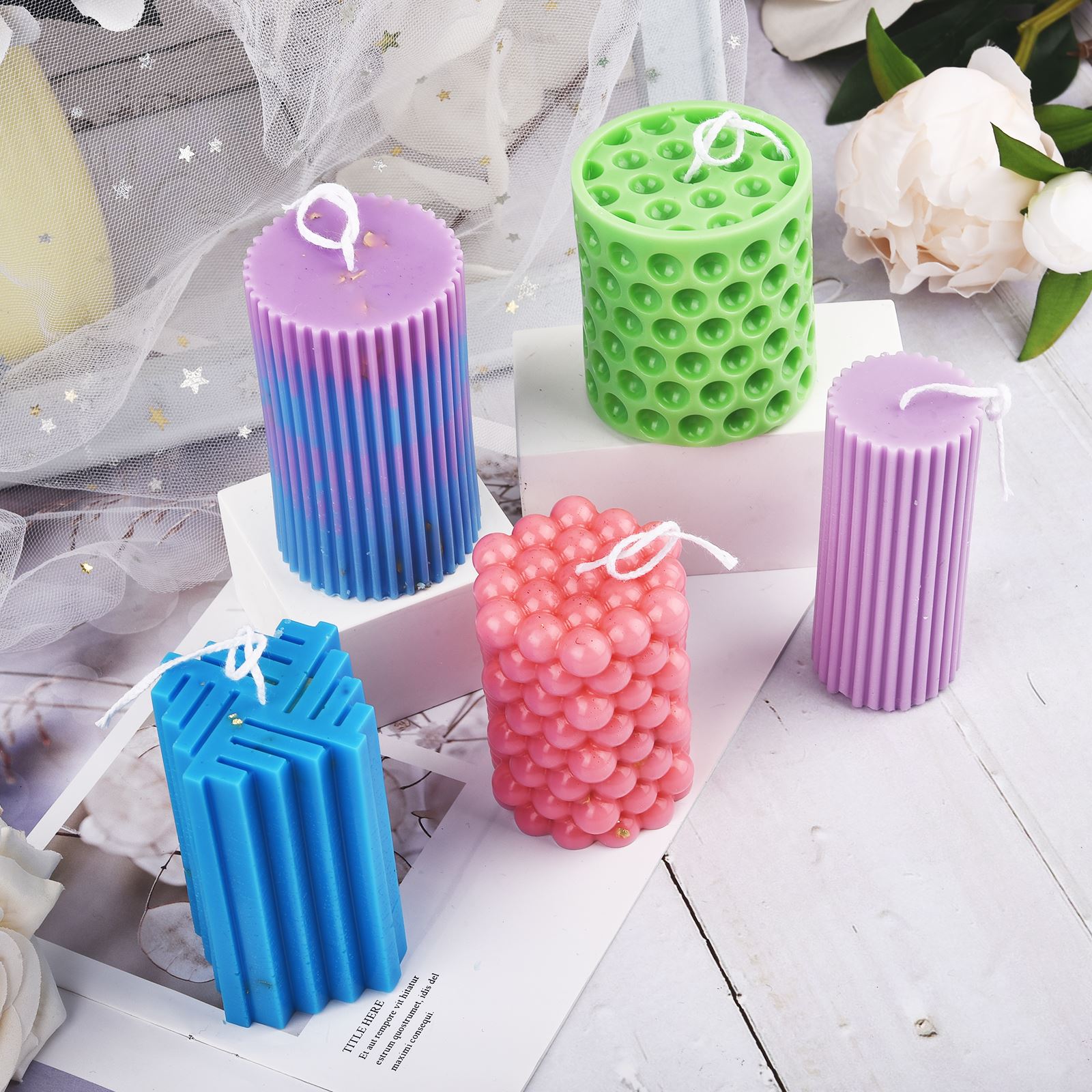 2g صبغ الألوان من الشمع شمعة ا - مراجعة Candle Making Supplies Usa وسعره