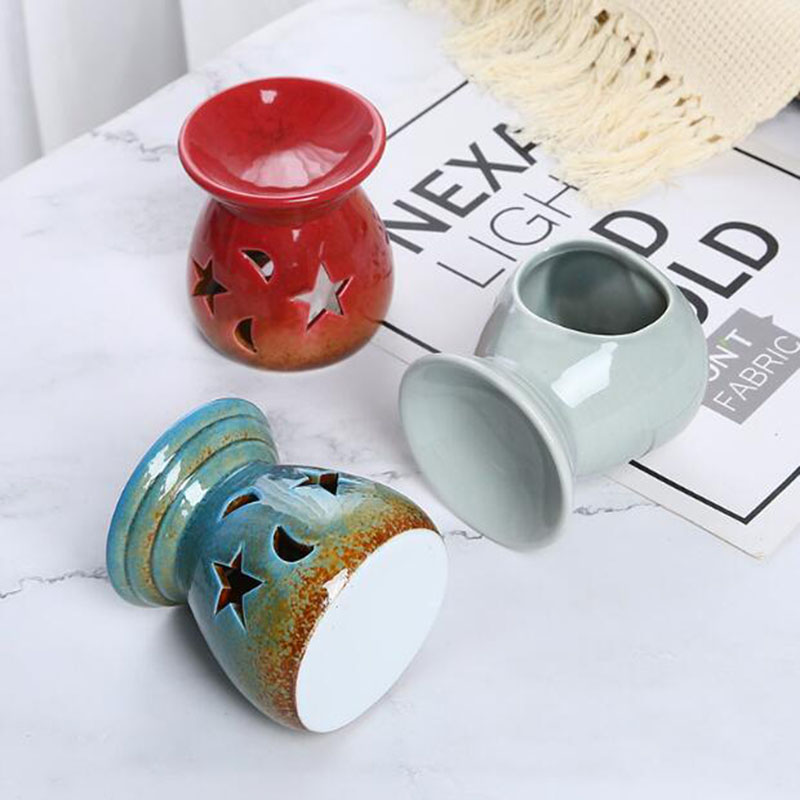 فرن التحول الخزف جوفاء نجمة ال - مراجعة Candle Supplies Fragrance Oil وسعره